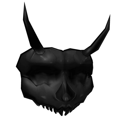 Cyber Oni Mask - Black