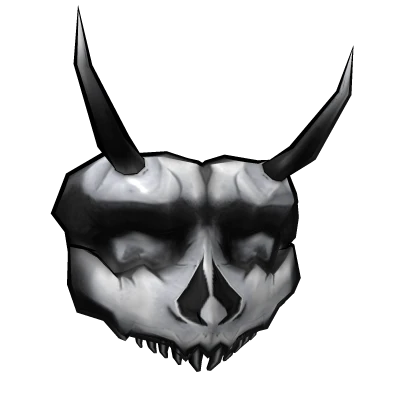 Cyber Oni Mask - White