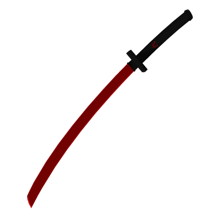 Red Cyberpunk Katana