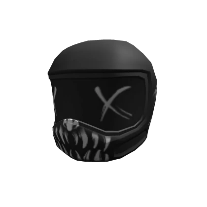 Dark Motorcycle Helmet Black