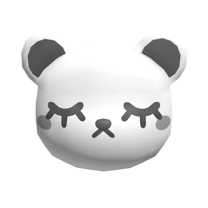 Polar Cub Mask (Grayscale)