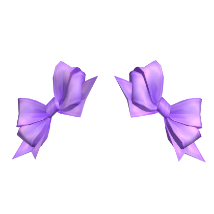 Darling Double Bows Purple