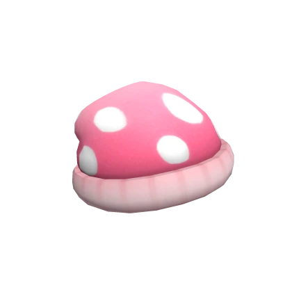 Pink Mushroom Beanie