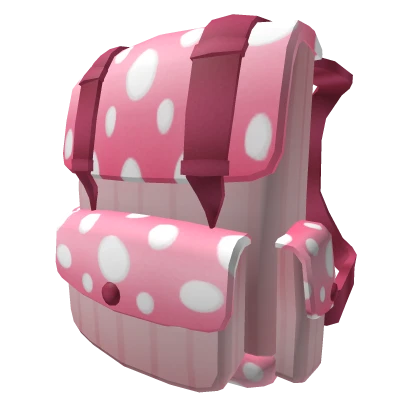 Pink Mushroom Backpack (1.0)