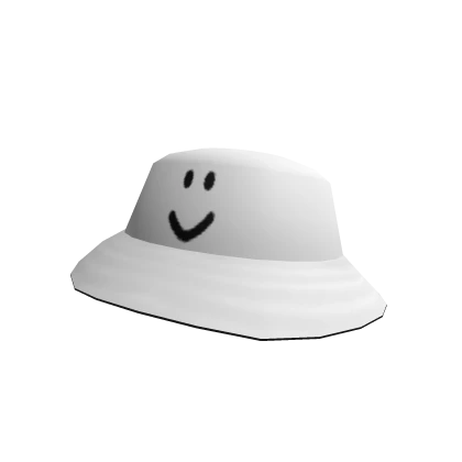 White Bucket Noob hat