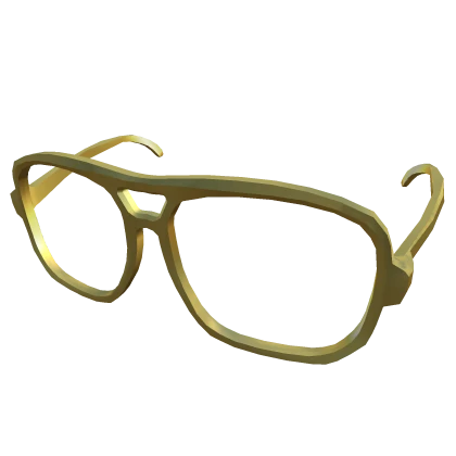 Golden Retro Glasses