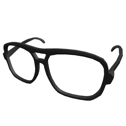 Black Retro Glasses