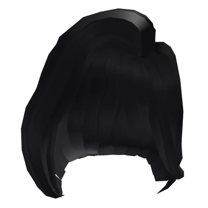 Side Part Lob in Black