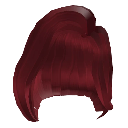 Side Part Long Bob in Ruby