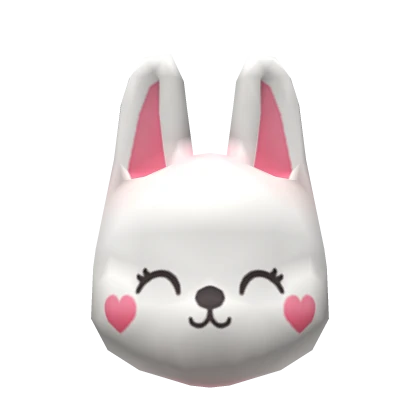 Valentines Bunny Mask