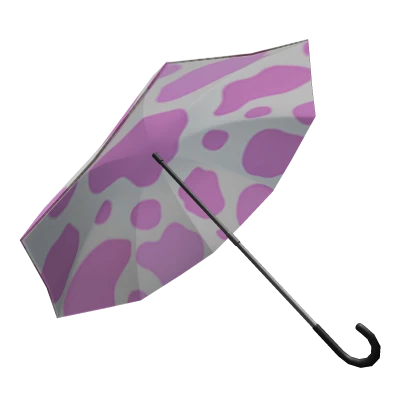 Pink Cow Umbrella