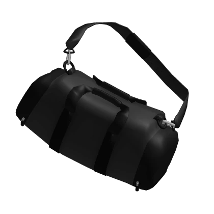 3.0 Black Duffel Bag