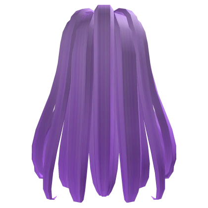 Anime Purple Cute Long Hair