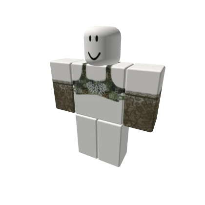 ♡ green patched cottage top ♡ 