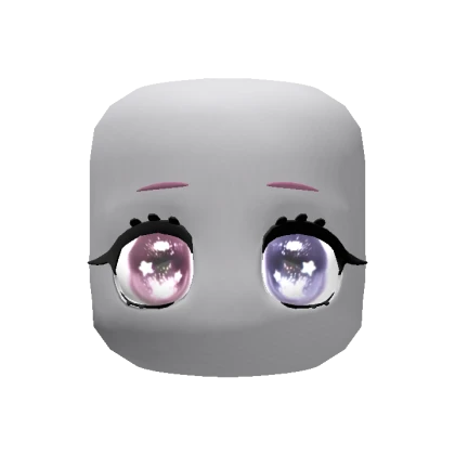 star eye head(pink&purple)