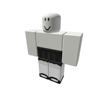 black pleaded skirt with white socks and shoes