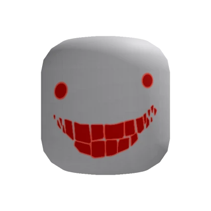 Creepy Smiling Demon Face