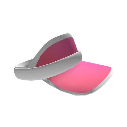 90s Clear Pink Visor