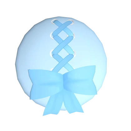 Cute Ribbon Beret Blue