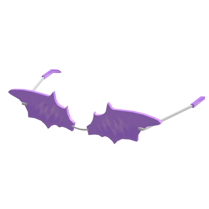 Purple Bat Sunglasses