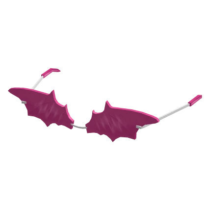 Hot Pink Bat Sunglasses