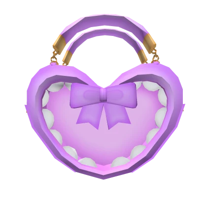 Purple Heart Shoulder Purse 3.0