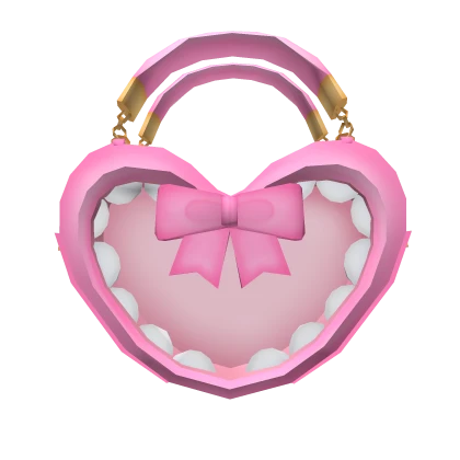 Pink Heart Shoulder Purse 3.0