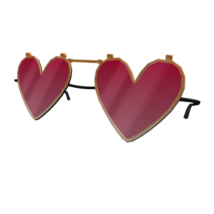 Heart Sunglasses (Red)