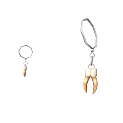 Molar Tooth Earrings