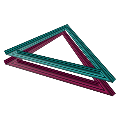 Neon Triangles