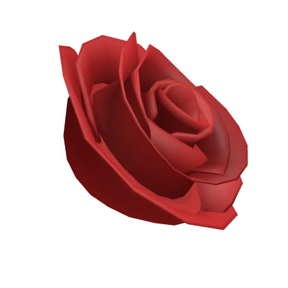 Scarlet Rose Hair Pin