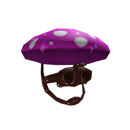 Pink Mushroom Helmet