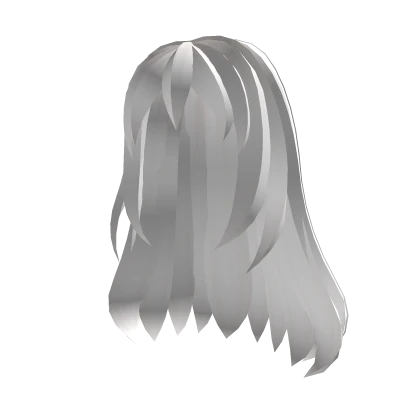 Modern Long White Hair