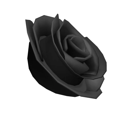 Black Rose Hair Pin