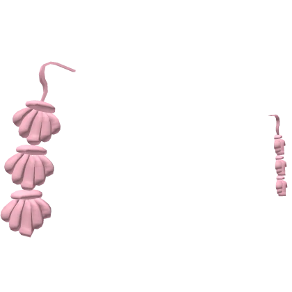 Pink Seashell Earrings