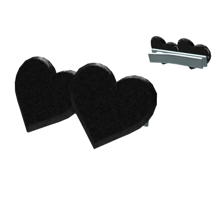 Black Heart Clips