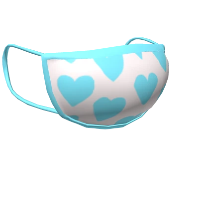 Blue Heart Mask