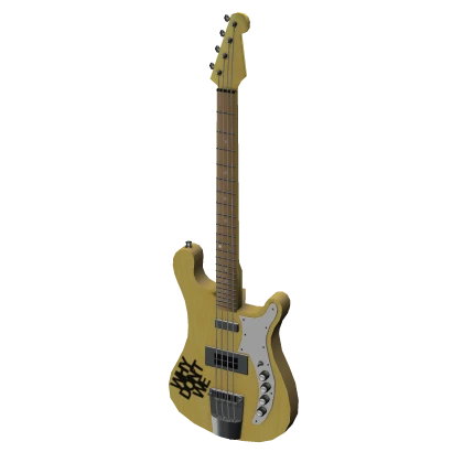 WDW Golden Bass Guitar - Why Don’t We