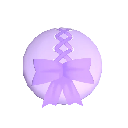 Cute Ribbon Beret Purple