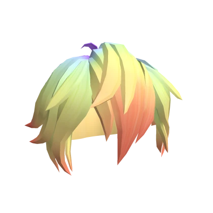 BryBlox Pastel Rainbow Hair