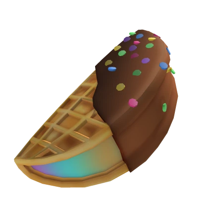 Chocolate Waffle Taco