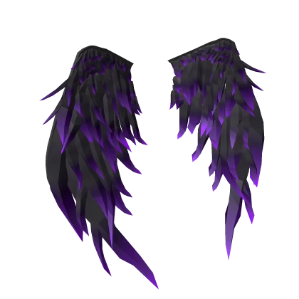 Feather Amethyst Wings