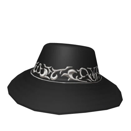 Luxury Silver Hat