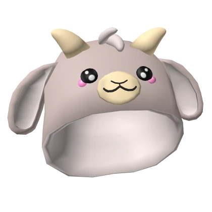 Gray Goat Hood