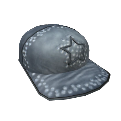 Flipped Rhinestone Hat [Blue]