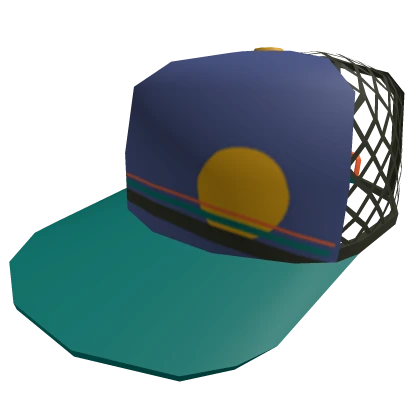 Sunset Mesh Snapback