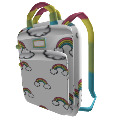 Rainbow Bag (White)