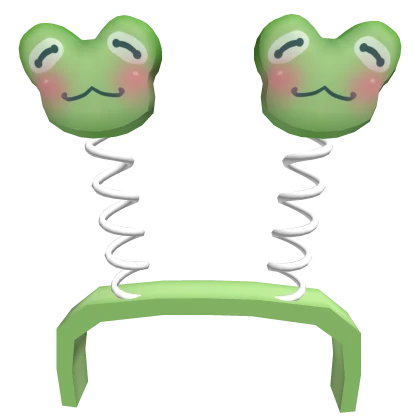 Kawaii Frog Headband