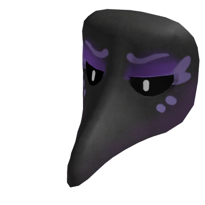 Stylized Plague Doctor Mask Black