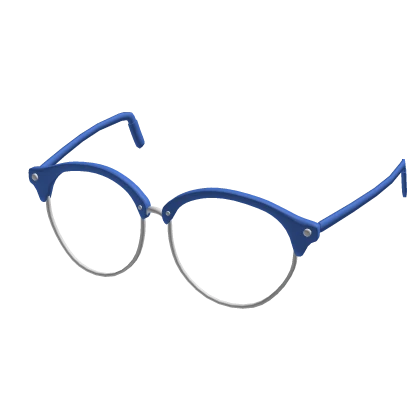 Blue Vintage Glasses